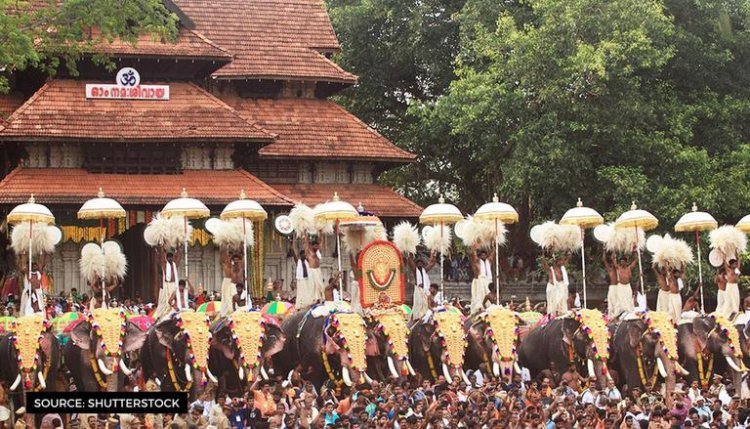 ಪ್ರಸಿದ್ಧ ತ್ರಿಶೂರ್ ಪೂರಂನ ಉತ್ಸವ ಪ್ರಾರಂಭ